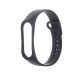 Gigapack Xiaomi Mi Band 7 Gigapack Pótszíj egyedi méret, szilikon, FEKETE