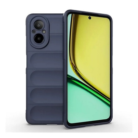Gigapack Realme C67 4G Gigapack Szilikon telefonvédő ütésállóság, 3D, SÖTÉTKÉK