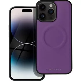   Roar iPhone 15 Pro ROAR MAG MORNING szilikon telefonvédő ECO bőr hatású, MagSafe, LILA