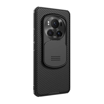 Nillkin Honor Magic6 Pro 5G NILLKIN CAMSHIELD PRO szilikon telefonvédő ütésállóság, csíkos, FEKETE
