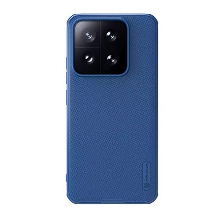 Nillkin Xiaomi 14 5G NILLKIN SUPER FROSTED PRO műanyag telefonvédő ütésállóság, érdes felület, SÖTÉTKÉK