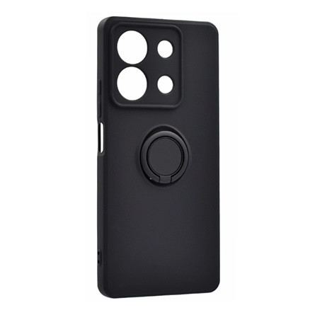 Gigapack Redmi Note 13 5G Gigapack Szilikon telefonvédő tartógyűrű, kameravédő, FEKETE