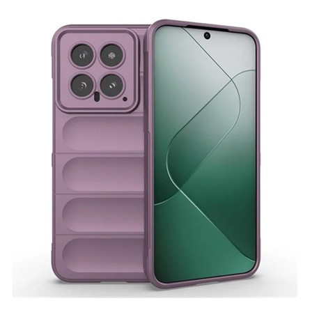 Gigapack Xiaomi 14 5G Gigapack Szilikon telefonvédő ütésállóság, 3D, LILA
