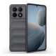 Gigapack Xiaomi Poco X6 Pro 5G Gigapack Szilikon telefonvédő ütésállóság, 3D, SÖTÉTSZÜRKE