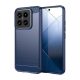 Gigapack Xiaomi 14 5G Gigapack Szilikon telefonvédő ütésállóság, karbon minta, SÖTÉTKÉK