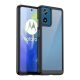 Gigapack Motorola Moto E14 4G Gigapack Szilikon telefonvédő ütésállóság, átlátszó hátlap, FEKETE