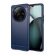 Gigapack Redmi A3 4G Gigapack Szilikon telefonvédő ütésállóság, karbon minta, SÖTÉTKÉK