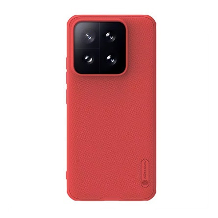 Nillkin Xiaomi 14 5G NILLKIN SUPER FROSTED PRO műanyag telefonvédő ütésállóság, érdes felület, PIROS
