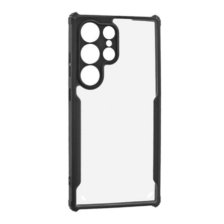Gigapack Samsung S24 Ultra 5G Gigapack Szilikon telefonvédő ütésállóság, kameravédő, FEKETE