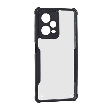 Gigapack Redmi Note 12 Pro 5G Gigapack Szilikon telefonvédő ütésállóság, kameravédő, FEKETE