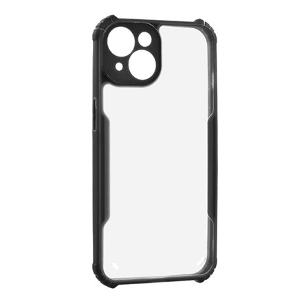 Gigapack iPhone 15 Plus Gigapack Szilikon telefonvédő ütésállóság, kameravédő, FEKETE