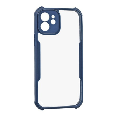 Gigapack iPhone 12 Pro Gigapack Szilikon telefonvédő ütésállóság, kameravédő, SÖTÉTKÉK