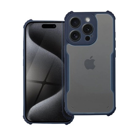 Gigapack iPhone 13 Pro Gigapack Szilikon telefonvédő ütésállóság, kameravédő, SÖTÉTKÉK