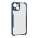 Gigapack iPhone 15 Plus Gigapack Szilikon telefonvédő ütésállóság, kameravédő, SÖTÉTKÉK