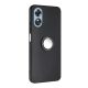 Gigapack Oppo A58 4G Gigapack Szilikon telefonvédő tartógyűrű, kameravédő, FEKETE