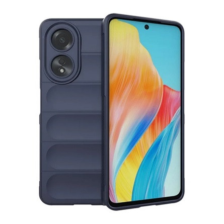 Gigapack Oppo A58 4G Gigapack Szilikon telefonvédő ütésállóság, 3D, SÖTÉTKÉK
