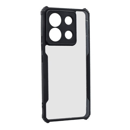 Gigapack Xiaomi Poco X6 5G GIGAPACK Szilikon telefonvédő ütésállóság, kameravédő, FEKETE
