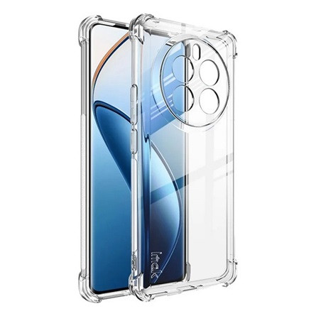 Imak Realme 12 Pro Plus 5G IMAK szilikon telefonvédő ütésállóság, légpárnás sarok, ÁTLÁTSZÓ