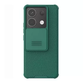   Nillkin Xiaomi Poco X6 5G NILLKIN CAMSHIELD PRO szilikon telefonvédő ütésállóság, csíkos, SÖTÉTZÖLD