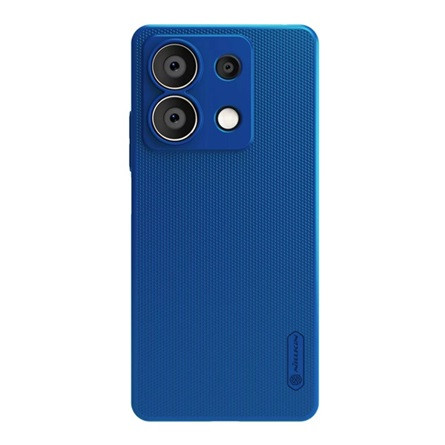 Nillkin Redmi Note 13 5G NILLKIN SUPER FROSTED műanyag telefonvédő gumírozott, érdes felület, SÖTÉTKÉK