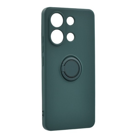 Gigapack Redmi Note 13 4G Gigapack Szilikon telefonvédő tartógyűrű, kameravédő, SÖTÉTZÖLD