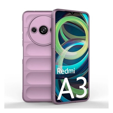 Gigapack Redmi A3 4G Gigapack Szilikon telefonvédő ütésállóság, 3D, LILA