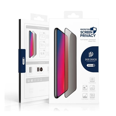 Dux Ducis Samsung S24 Ultra 5G DUX DUCIS PRIVACY képernyővédő üveg 2.5D, 9H, FEKETE