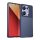 Gigapack Xiaomi Poco M6 Pro 4G Gigapack Szilikon telefonvédő ütésállóság, dombor minta, SÖTÉTKÉK