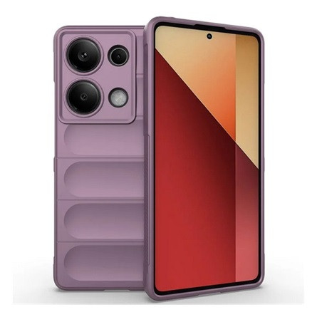 Gigapack Xiaomi Poco M6 Pro 4G Gigapack Szilikon telefonvédő ütésállóság, 3D, LILA