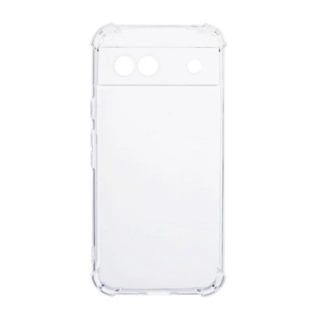 Gigapack Google Pixel 8a 5G GIGAPACK Szilikon telefonvédő ütésállóság, légpárnás sarok, ÁTLÁTSZÓ