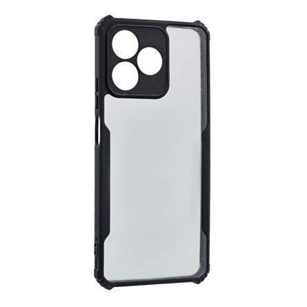 Gigapack Realme Note 50 4G Gigapack Szilikon telefonvédő ütésállóság, kameravédő, FEKETE