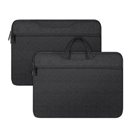 DUX DUCIS LBTC kézitáska álló LAPTOP/NOTEBOOK/TABLET univerzális, 15.5-16" méret, FEKETE