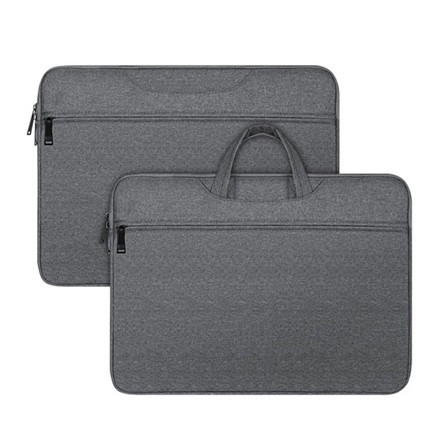 DUX DUCIS LBTC kézitáska álló LAPTOP/NOTEBOOK/TABLET univerzális, 13-13.9" méret, SÖTÉTSZÜRKE