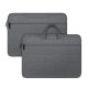 DUX DUCIS LBTC kézitáska álló LAPTOP/NOTEBOOK/TABLET univerzális, 13-13.9" méret, SÖTÉTSZÜRKE
