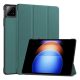 Gigapack Xiaomi Pad 6S Pro Gigapack Tok álló, bőr hatású aktív FLIP, asztali tartó, SÖTÉTZÖLD