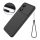 Gigapack ZTE Blade A34 4G GIGAPACK Szilikon telefonvédő matt, prémium + kézpánt, FEKETE