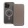 Gigapack iPhone 15 Pro Max Gigapack Tok álló, bőr hatású FLIP, MagSafe, TITÁNIUM