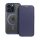 Gigapack iPhone 15 Pro Max Gigapack Tok álló, bőr hatású FLIP, MagSafe, SÖTÉTKÉK