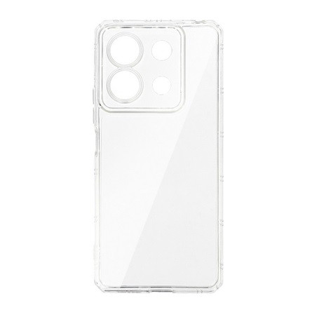 Gigapack Xiaomi Poco X6 5G Gigapack Szilikon telefonvédő ütésállóság, légpárnás keret, ÁTLÁTSZÓ