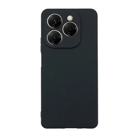 Gigapack Tecno Spark 20 Pro 4G Gigapack Szilikon telefonvédő matt FEKETE