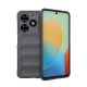 Gigapack Tecno Spark Go 2024 4G Gigapack Szilikon telefonvédő ütésállóság, 3D, SÖTÉTSZÜRKE