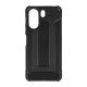 Gigapack Xiaomi Poco C65 4G Gigapack Defender szilikon telefonvédő ütésállóság, fémhatás, FEKETE