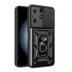 Gigapack Tecno Spark 10 Pro 4G Gigapack Defender szilikon telefonvédő ütésállóság, kameravédő, FEKETE