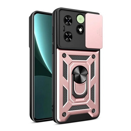 Gigapack Tecno Spark Go 2024 4G Gigapack Defender szilikon telefonvédő ütésállóság, kameravédő, ROZÉARANY