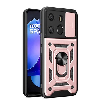Gigapack Tecno Spark Go 2023 4G Gigapack Defender szilikon telefonvédő ütésállóság, kameravédő, ROZÉARANY