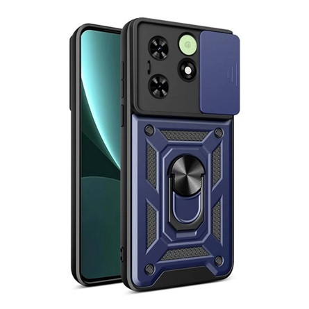 Gigapack Tecno Spark Go 2024 4G Gigapack Defender szilikon telefonvédő ütésállóság, kameravédő, SÖTÉTKÉK