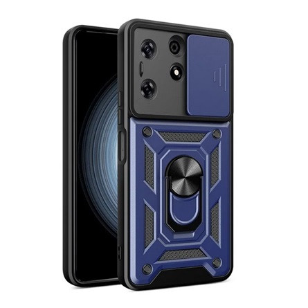 Gigapack Tecno Spark 10 Pro 4G Gigapack Defender szilikon telefonvédő ütésállóság, kameravédő, SÖTÉTKÉK