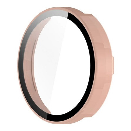 Gigapack Garmin Lily 2 Gigapack Műanyag keret BUMPER, ütésállóság + kijelzővédő üveg, RÓZSASZÍN