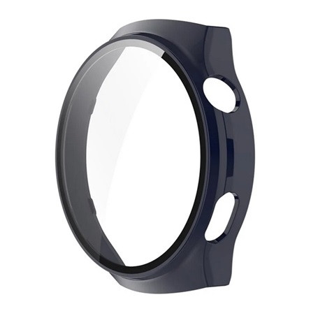 Gigapack Huawei Watch 4 Pro Gigapack Műanyag keret BUMPER, ütésállóság + kijelzővédő üveg, SÖTÉTKÉK