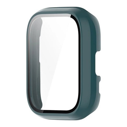 Gigapack Amazfit Active Gigapack Műanyag keret BUMPER, ütésállóság + kijelzővédő üveg, SÖTÉTZÖLD